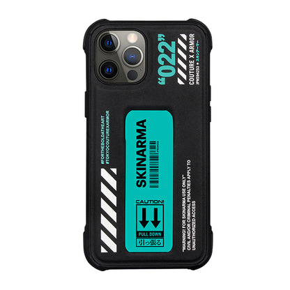 iPhone 12 Pro Max Kılıf SkinArma Standlı Deri Görünümlü Shingoki Kılıf