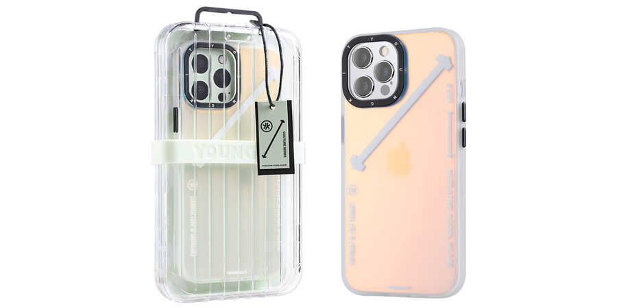 iPhone 12 Pro Max Kılıf YoungKit Fashion Culture Time Serisi Kılıf