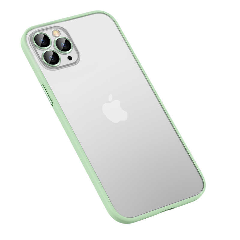 Apple iPhone 12 Pro Max Kılıf Zore Retro Kapak Lila