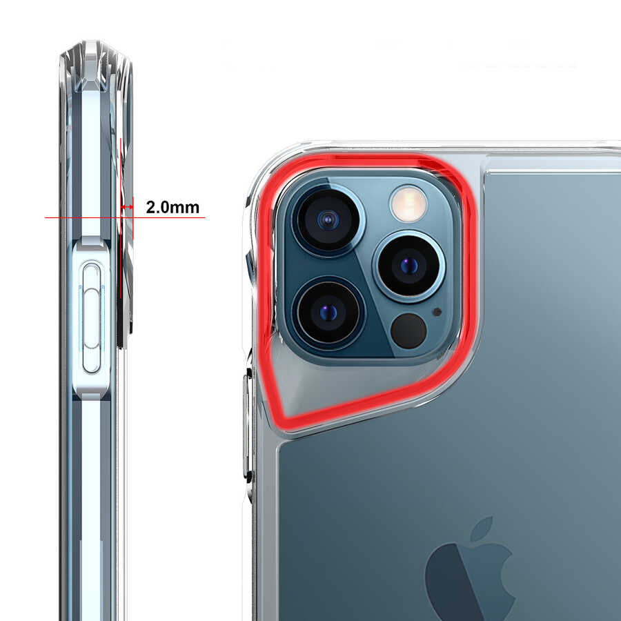 Apple iPhone 12 Pro Max Kılıf Zore T-Max Kapak