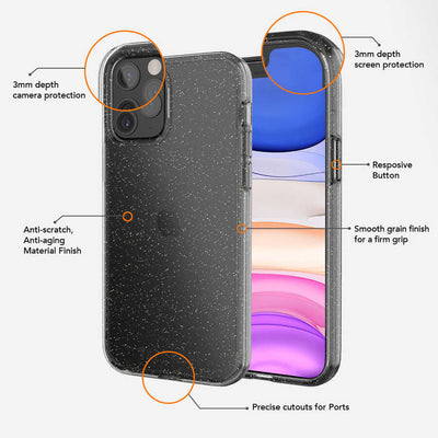 Apple iPhone 12 Pro Max UR Vogue Kapak Siyah
