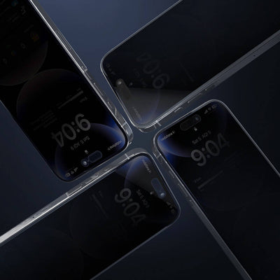 Apple iPhone 12 Pro Max Wiwu Wi-SQ009 Easy Install iPrivacy 360° Anti-Peep Oleofobik Temperli Cam Ekran Koruyucu + Kolay Uygulama Aparatlı Siyah
