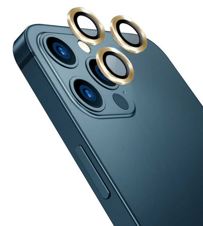Apple iPhone 12 Pro Wiwu Lens Guard Mavi
