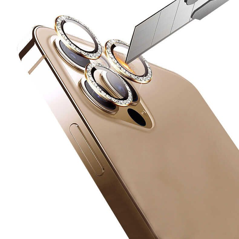 iPhone 12 Pro Zore CL-06 Kamera Lens Koruyucu