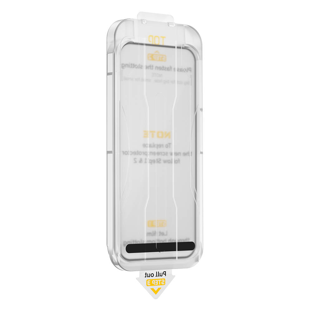 iPhone 12 Wiwu SQ-008 Oleofobik Easy Install Darbeye Karşı Dayanıklı Temperli Cam Ekran Koruyucu + Kolay Uygulama Aparatlı