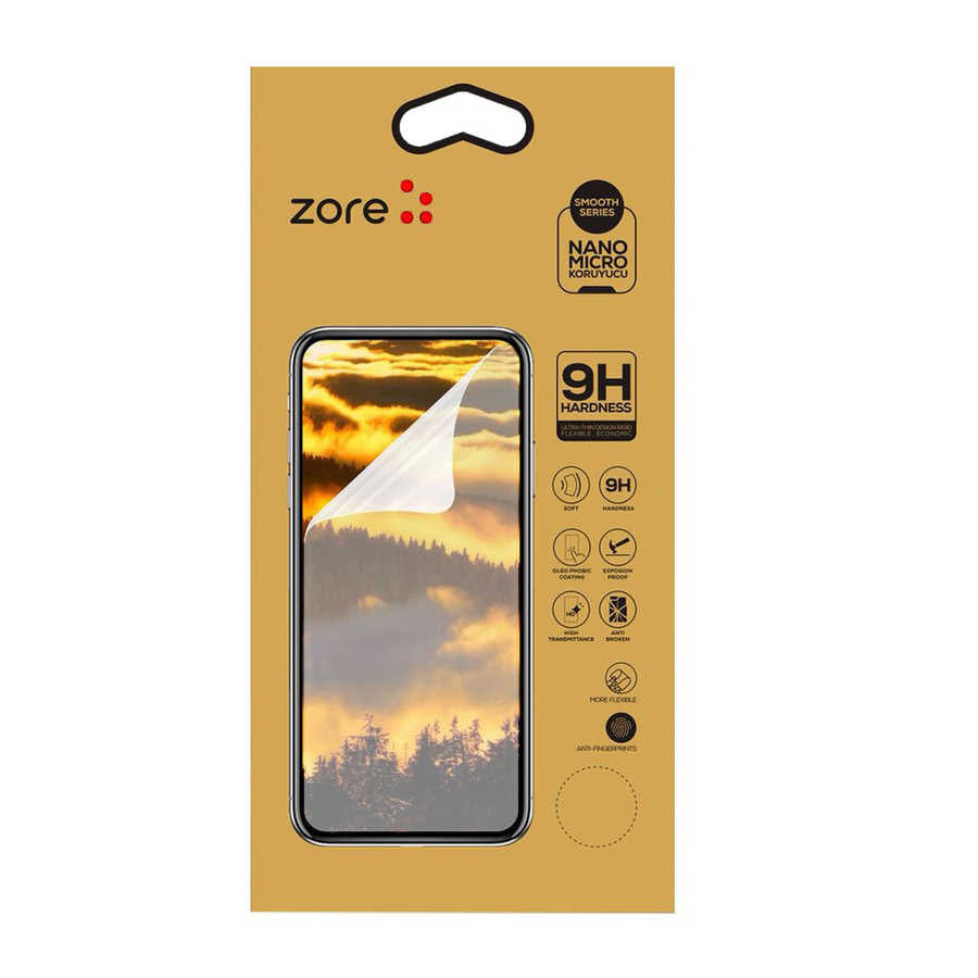 Apple iPhone 12 Zore Back Nano Micro Temperli Arka Koruyucu