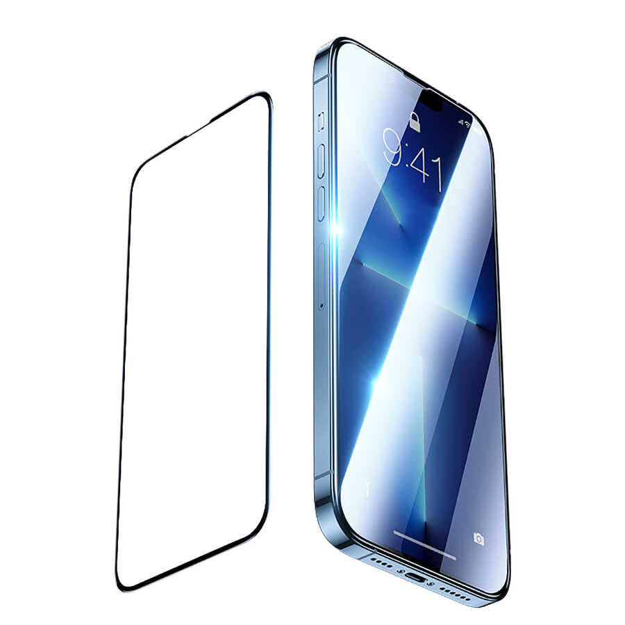 Apple iPhone 13 Benks Mat Ekran Koruyucu Parmak İzi Bırakmayan Oyunculara Özel Ekran Filmi Siyah