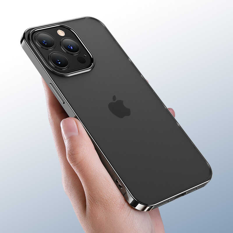 Apple iPhone 13 Benks Matte Electroplated TPU Kapak Renksiz