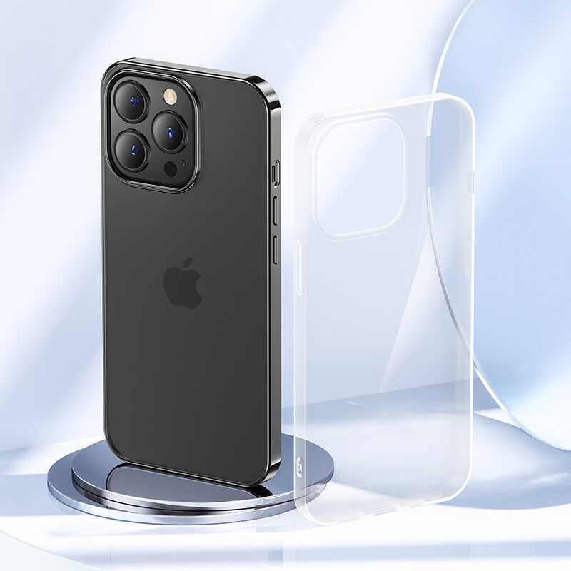 Apple iPhone 13 Benks Matte Electroplated TPU Kapak Pembe