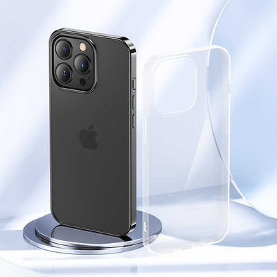 Apple iPhone 13 Benks Matte Electroplated TPU Kapak Renksiz