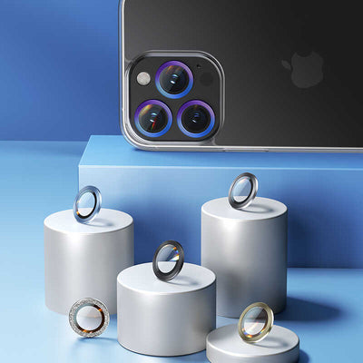 Apple iPhone 13 Benks New KR Kamera Lens Koruyucu Siyah
