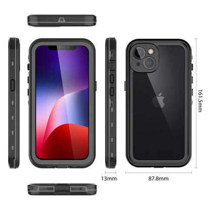 iPhone 13 Kılıf 1-1 Su Geçirmez Kılıf