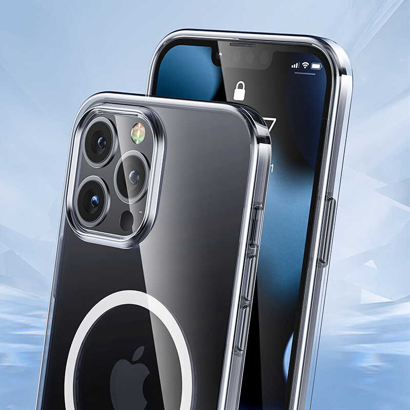 iPhone 13 Kılıf Benks Crystal Series With Magnetic Clear Kılıf