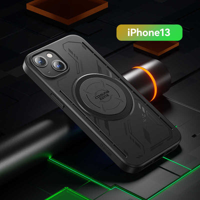 Apple iPhone 13 Kılıf Benks Isınmayı Önleyici Magnetic Oyuncu Telefon Kılıfı Siyah