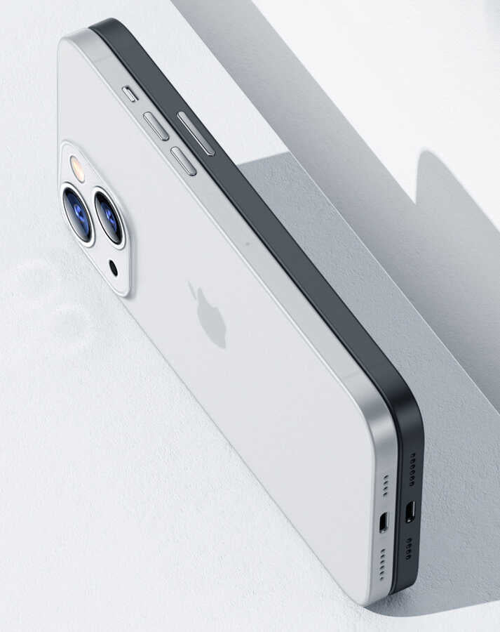 Apple iPhone 13 Kılıf Benks Lollipop Protective Kapak Siyah
