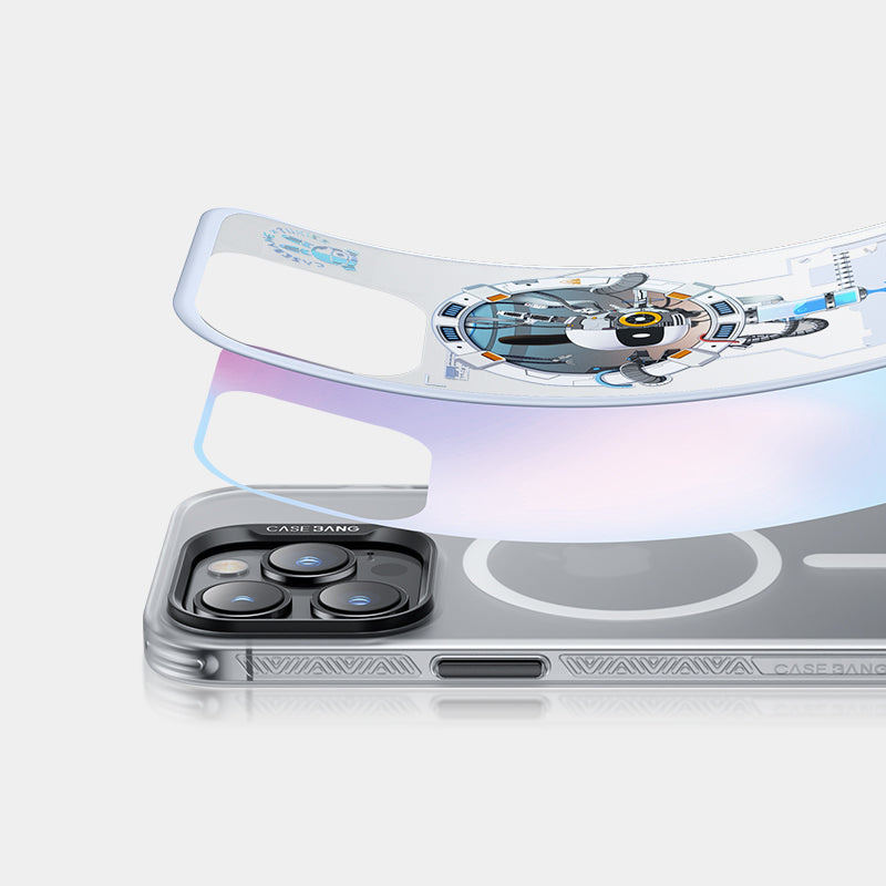 Apple iPhone 13 Kılıf Magsafe Şarj Özellikli Benks Casebang Explore Kapak Siyah