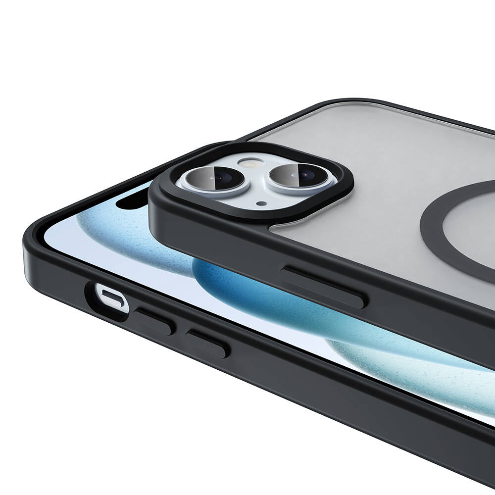 iPhone 13 Kılıf M-safe Şarj Özellikli Mat Arka Yüzey Zore Sio Kılıf