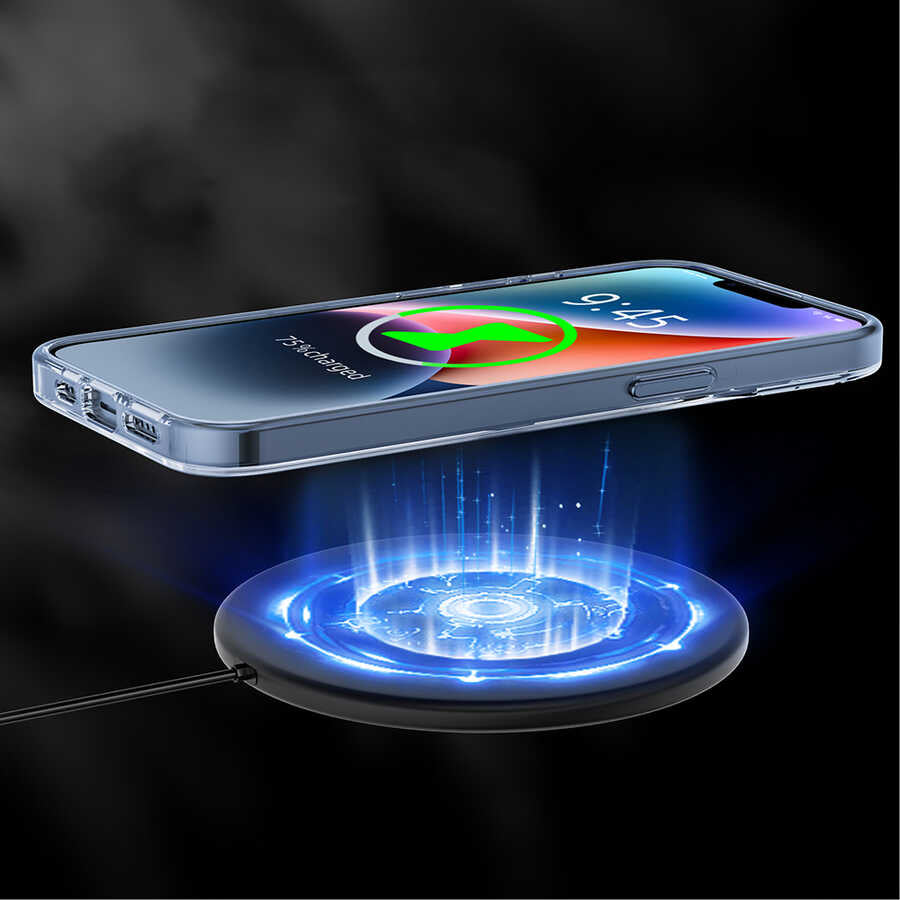 Apple iPhone 13 Kılıf Magsafe Şarj Özellikli Youngkit Coloured Glaze Serisi Kapak Derin Mor