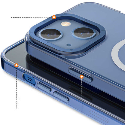 iPhone 13 Kılıf M-safe Şarj Özellikli Youngkit Coloured Glaze Serisi Kılıf