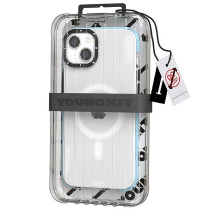 iPhone 13 Kılıf M-safe Şarj Özellikli YoungKit Exquisite Serisi Kılıf