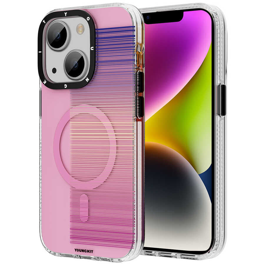 iPhone 13 Kılıf M-safe Şarj Özellikli Youngkit Pure Serisi Kılıf