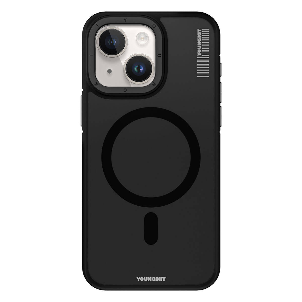 iPhone 13 Kılıf M-safe Şarj Özellikli Youngkit Rock Sand Serisi Kılıf