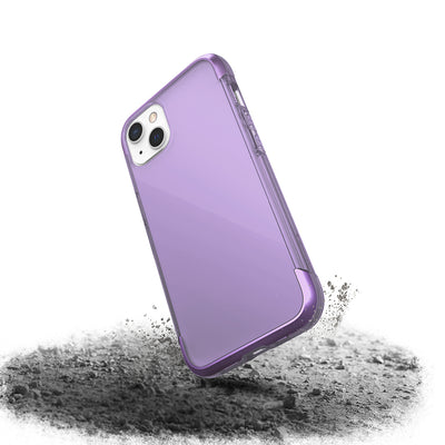 Apple iPhone 13 Kılıf Raptic Air Serisi Airbag Tasarımlı Metal Köşelikli Şeffaf Kapak Colorful