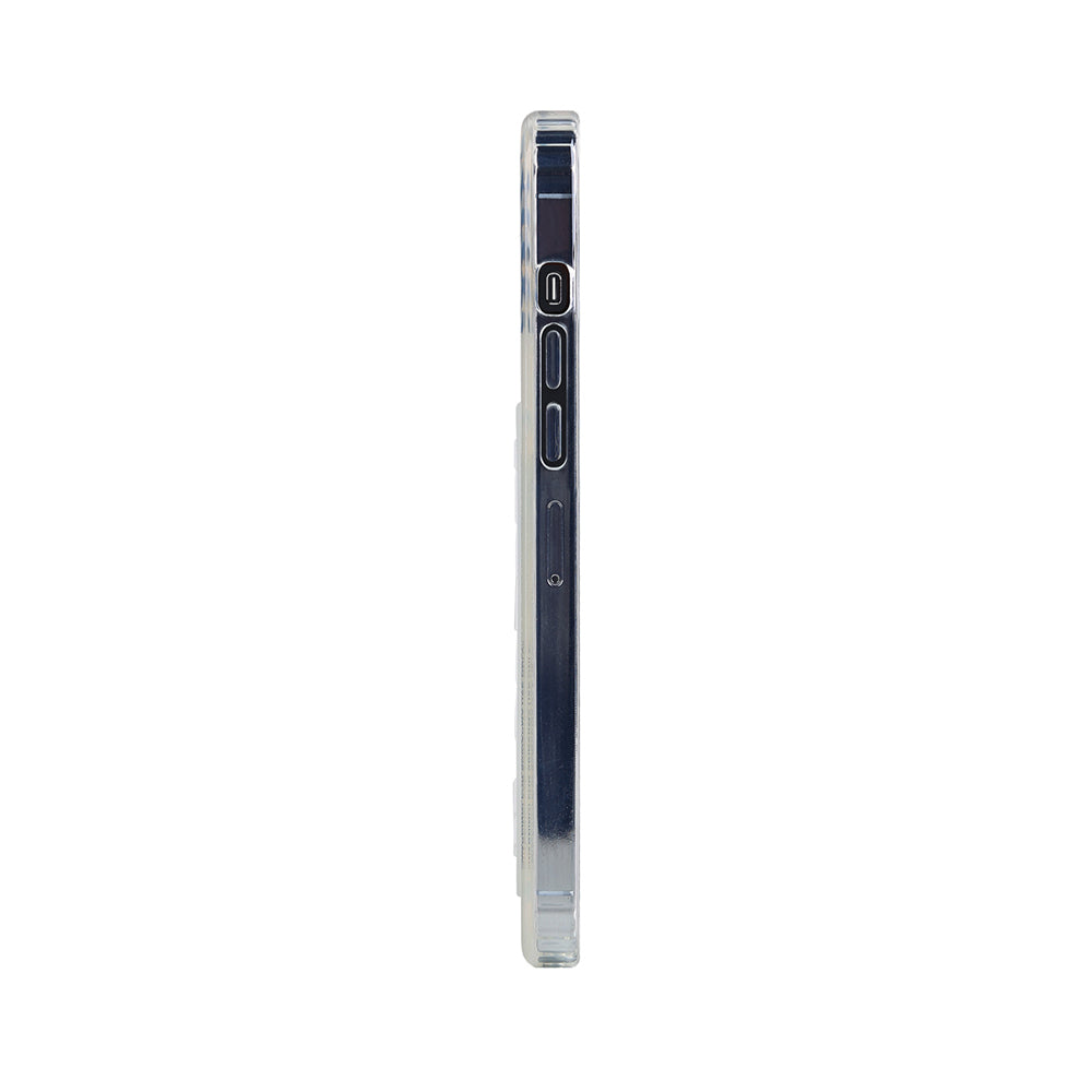 Apple iPhone 13 Kılıf Skinarma Şeffaf Desenli Kaze Kapak Şeffaf