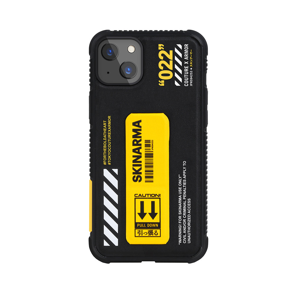 iPhone 13 Kılıf Skinarma Standlı Deri Görünümlü Shingoki Kılıf