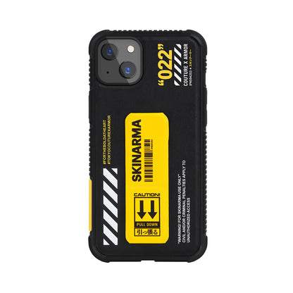 iPhone 13 Kılıf Skinarma Standlı Deri Görünümlü Shingoki Kılıf