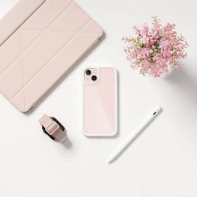 Apple iPhone 13 Kılıf Ultra İnce Şok Önleyicili Lisanslı Switcheasy Aero Plus Kapak Siyah Karbon