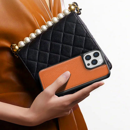 iPhone 13 Kılıf Wiwu Genuine Leather Plastic Calfskin Orjinal Deri Kılıf