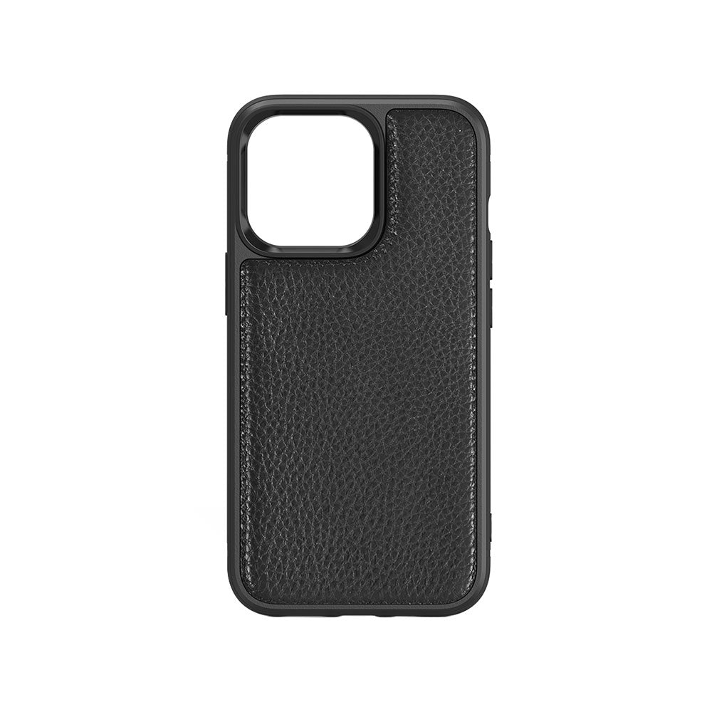 iPhone 13 Kılıf Wiwu Genuine Leather Plastic Calfskin Orjinal Deri Kılıf