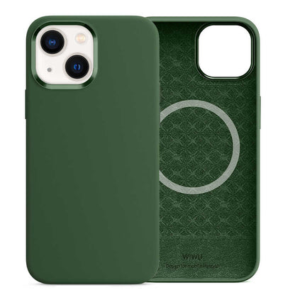 iPhone 13 Kılıf Wiwu M-safe Magnetic Silikon Kılıf