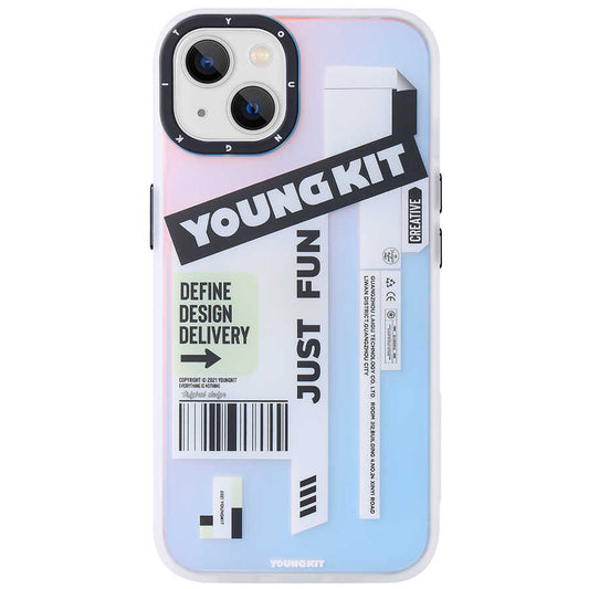 iPhone 13 Kılıf YoungKit Fashion Culture Time Serisi Kılıf