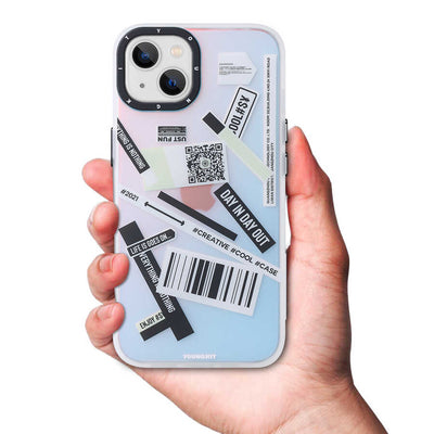 Apple iPhone 13 Kılıf YoungKit Fashion Culture Time Serisi Kapak CL033 Young Kit
