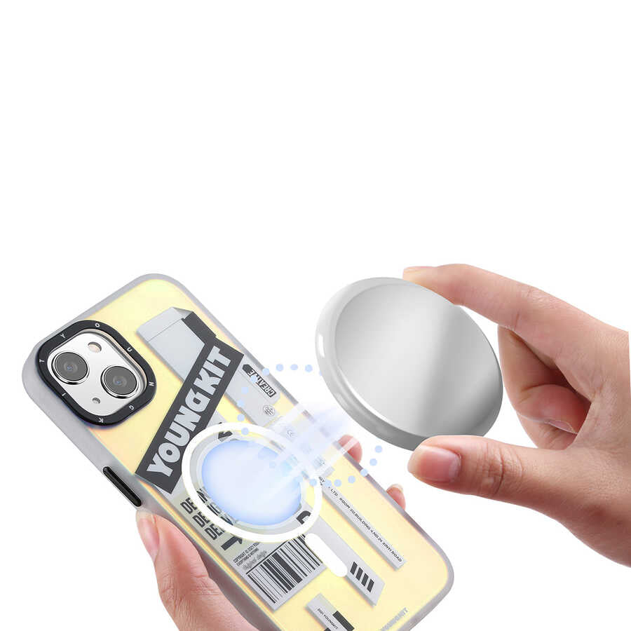 iPhone 13 Kılıf YoungKit Fashion Culture Time Serisi Kılıf