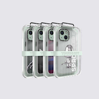 Apple iPhone 13 Kılıf YoungKit Klasik Serisi Kapak CL003 Purple