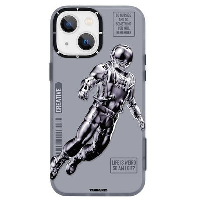 Apple iPhone 13 Kılıf YoungKit Klasik Serisi Kapak CL003 Purple