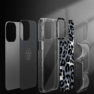 Apple iPhone 13 Kılıf YoungKit Leopard Article Serisi Kapak Kahverengi
