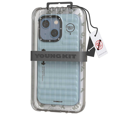 Apple iPhone 13 Kılıf YoungKit Plain Coloured Serisi Kapak Yeşil