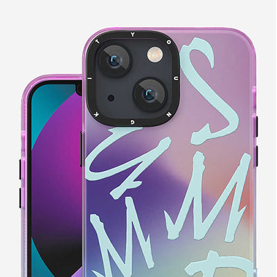 Apple iPhone 13 Kılıf YoungKit Summer Serisi Kapak Turuncu