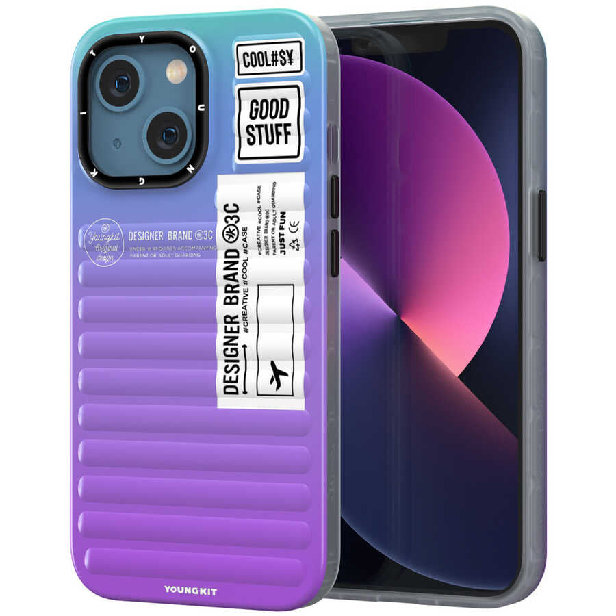 iPhone 13 Kılıf YoungKit The Secret Color Serisi Kılıf