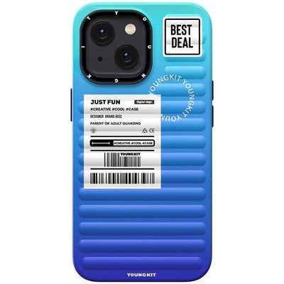 Apple iPhone 13 Kılıf YoungKit The Secret Color Serisi Kapak Turuncu