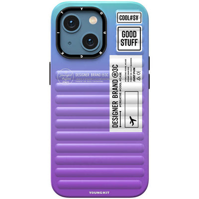 Apple iPhone 13 Kılıf YoungKit The Secret Color Serisi Kapak Turuncu