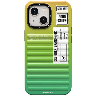 Apple iPhone 13 Kılıf YoungKit The Secret Color Serisi Kapak Turuncu