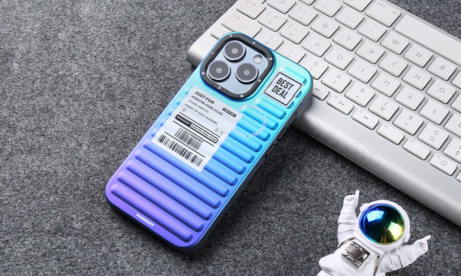 Apple iPhone 13 Kılıf YoungKit The Secret Color Serisi Kapak Turuncu