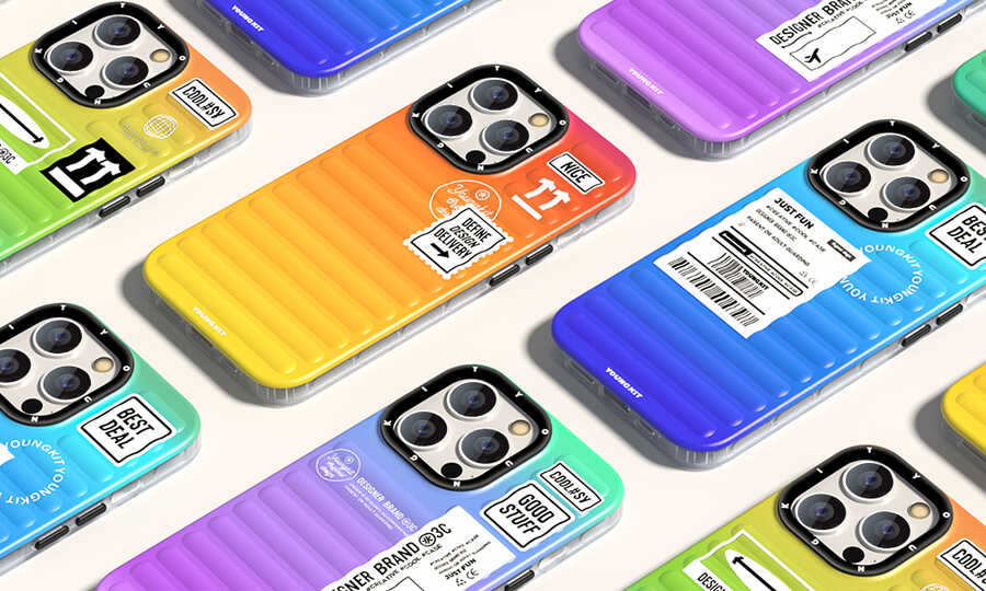 iPhone 13 Kılıf YoungKit The Secret Color Serisi Kılıf