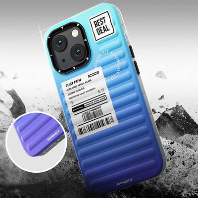 Apple iPhone 13 Kılıf YoungKit The Secret Color Serisi Kapak Turuncu