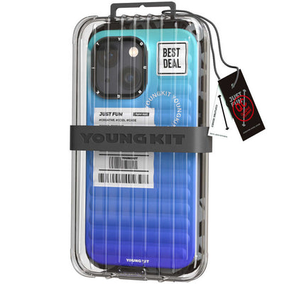 Apple iPhone 13 Kılıf YoungKit The Secret Color Serisi Kapak Turuncu
